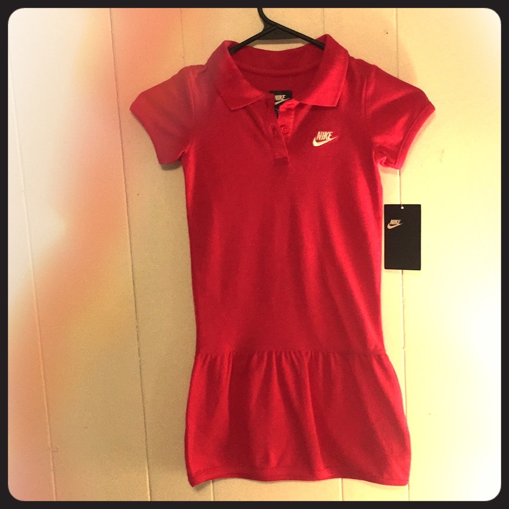 Litttle Girls Sz6. Hot Pink. Nike Dress
